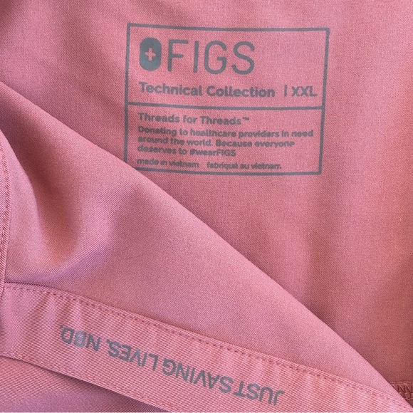 Figs Rafaela Oversized Scrub Top Size XXL - Picture 9 of 13